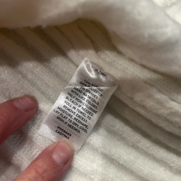 Open Edit cream Mock Turtleneck - Picture 7 of 10